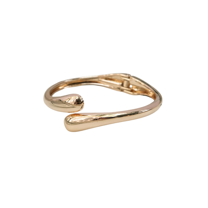 GOLD BANGLE - OVERLAPPING