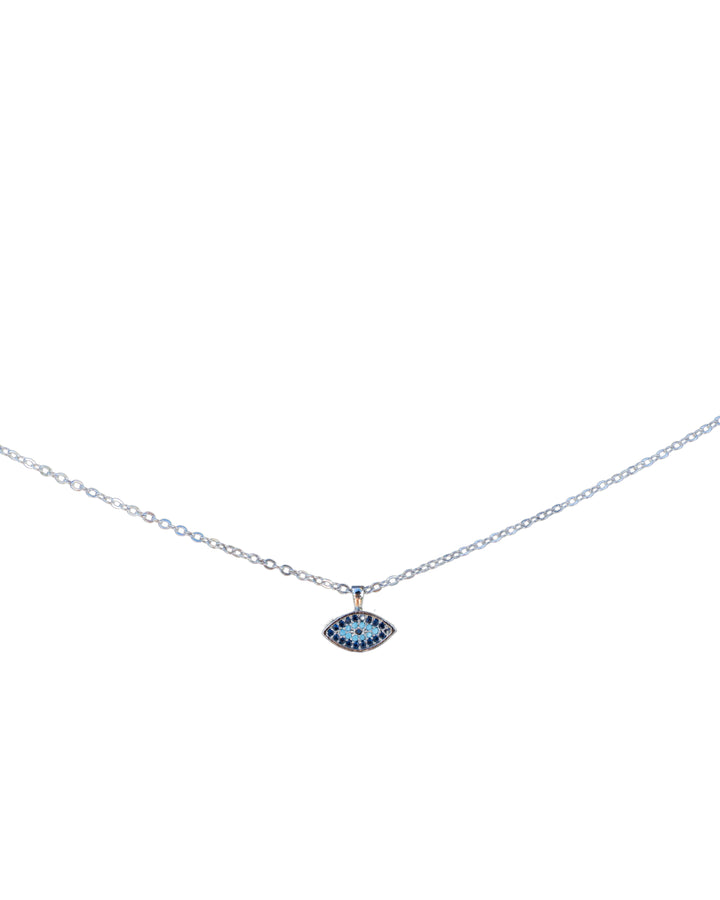 DIAMANTE EYE NECKLACE