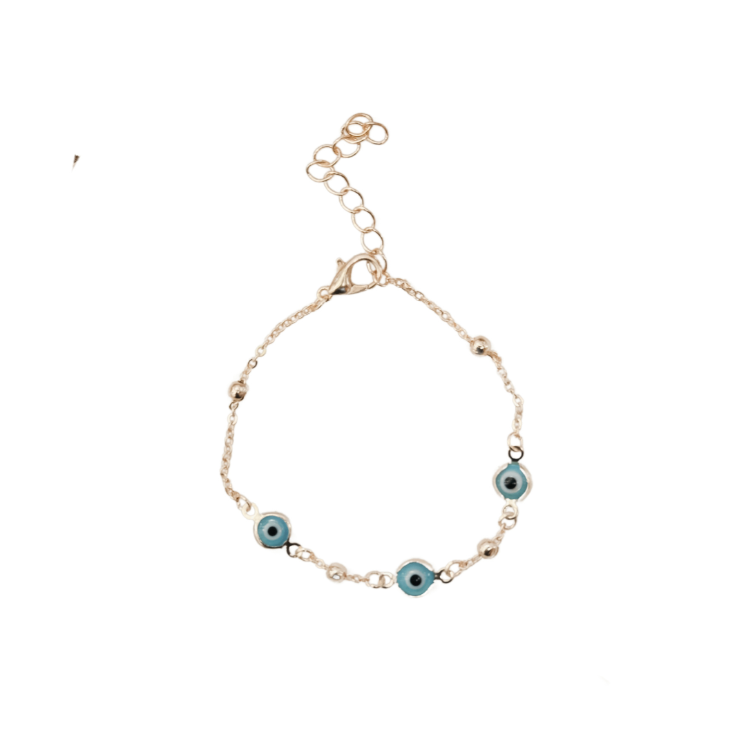 EVIL EYE GOLD BRACELET | My Bohemian Store