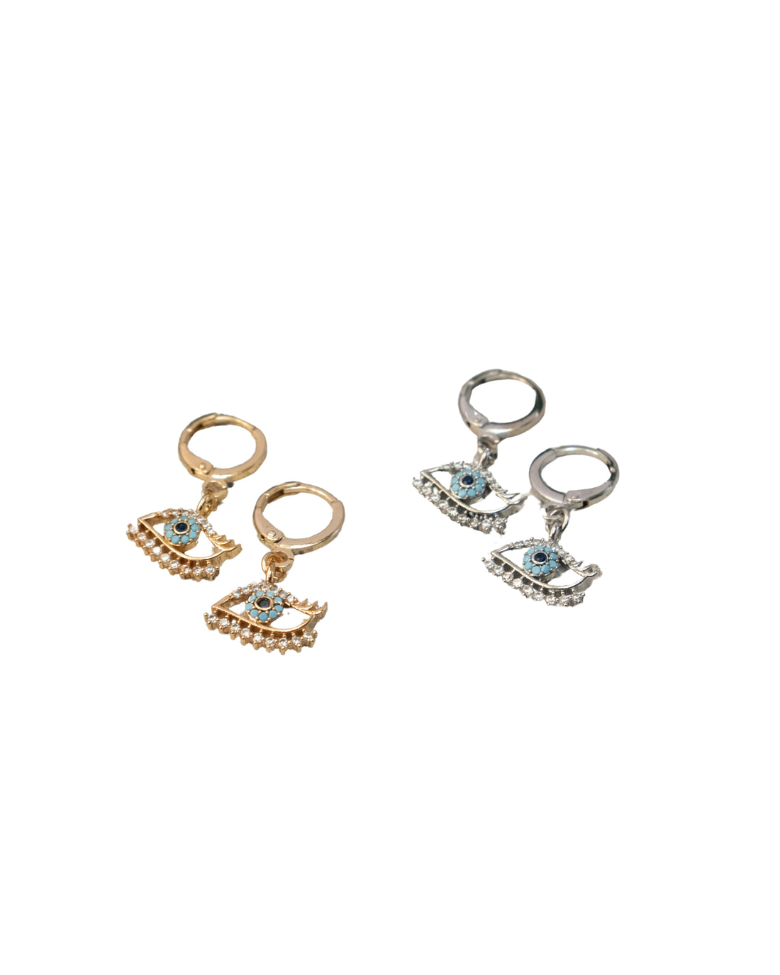 EYE WITH LASHES DROP EARRINGS | My Bohemian Store