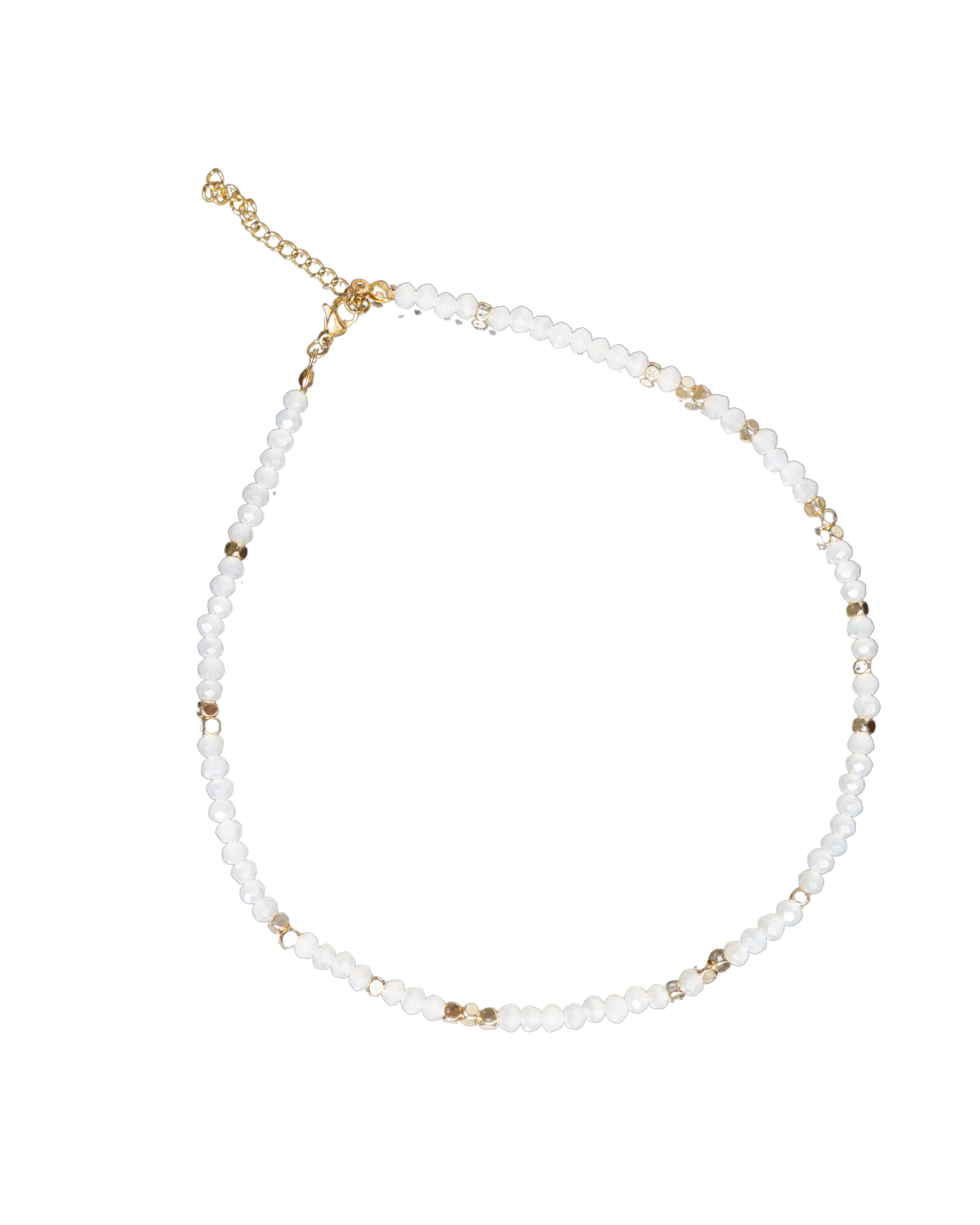 GLASS BEAD NECKLACE (5 COLOURS)  My Bohemian Store