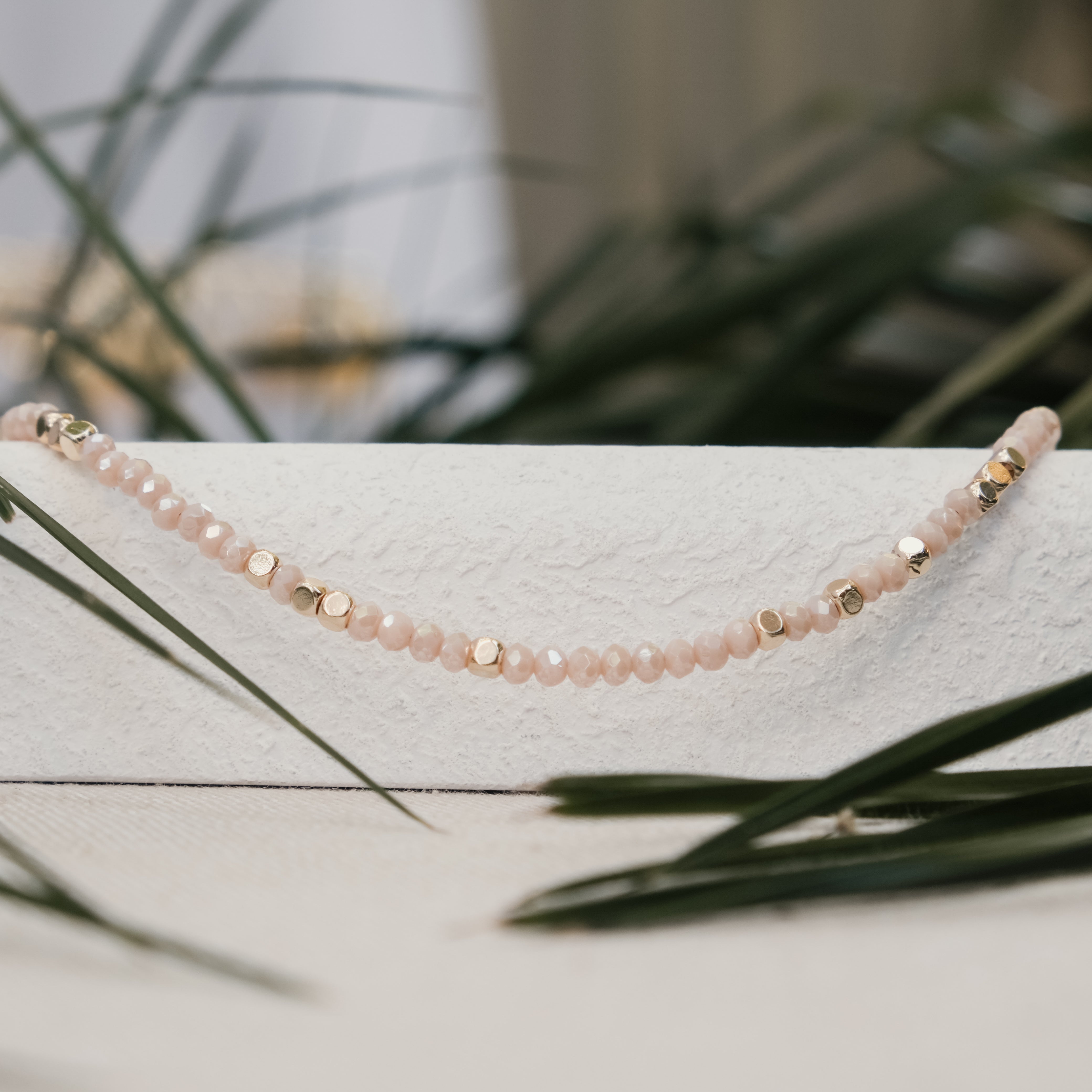 GLASS BEAD NECKLACE (5 COLOURS)  My Bohemian Store