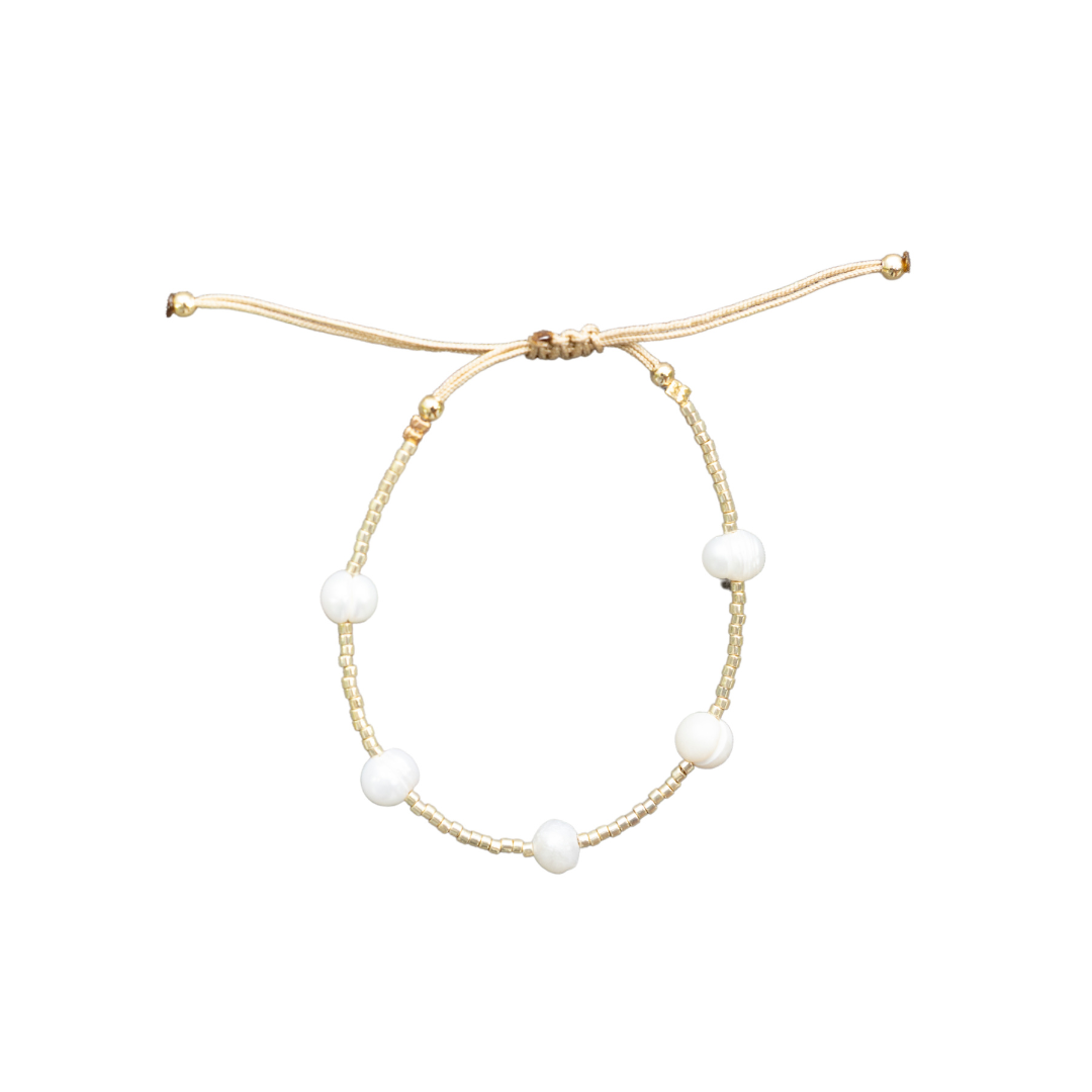 MULTI PEARL & MIYUKI BEAD BRACELET | My Bohemian Store