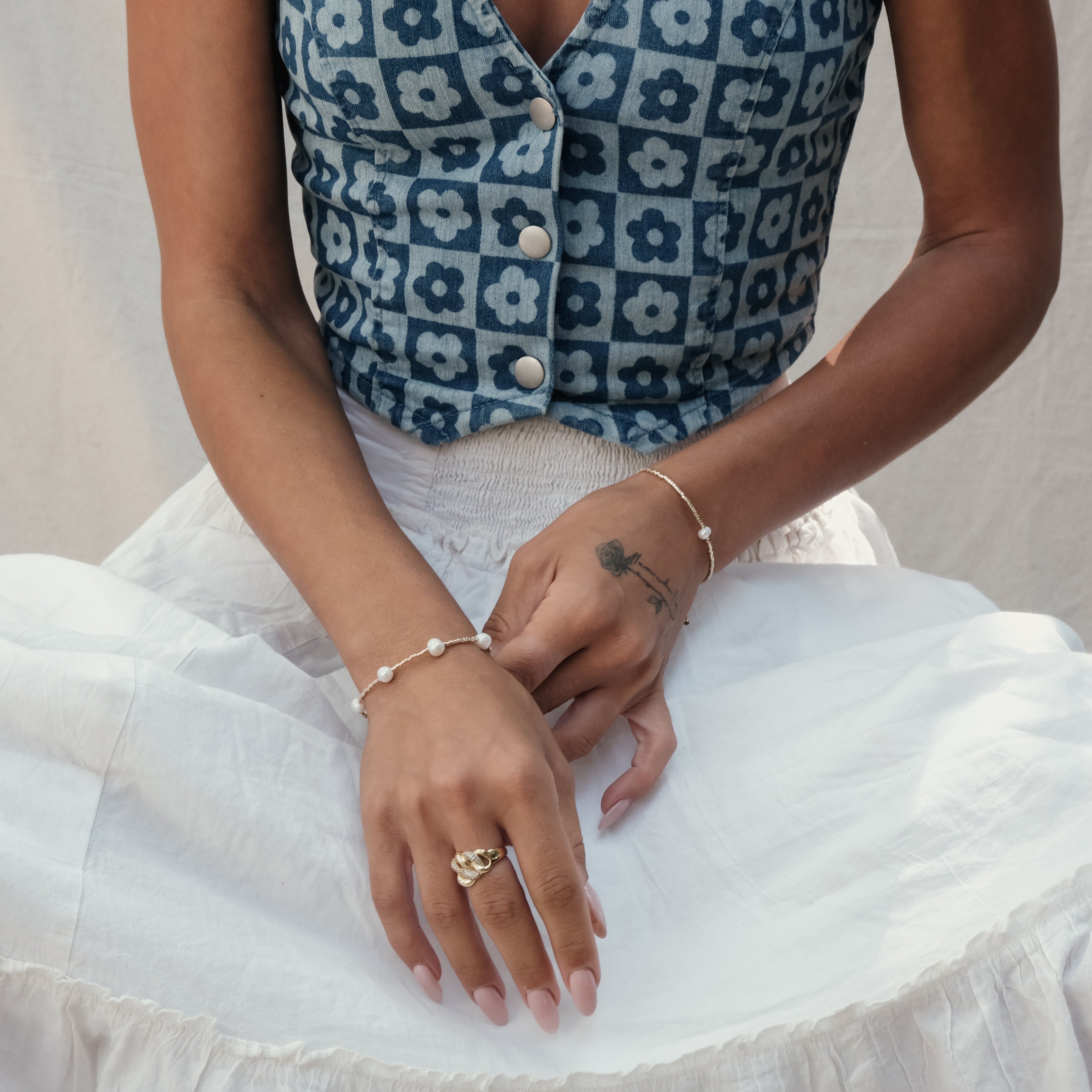 MULTI PEARL & MIYUKI BEAD BRACELET | My Bohemian Store