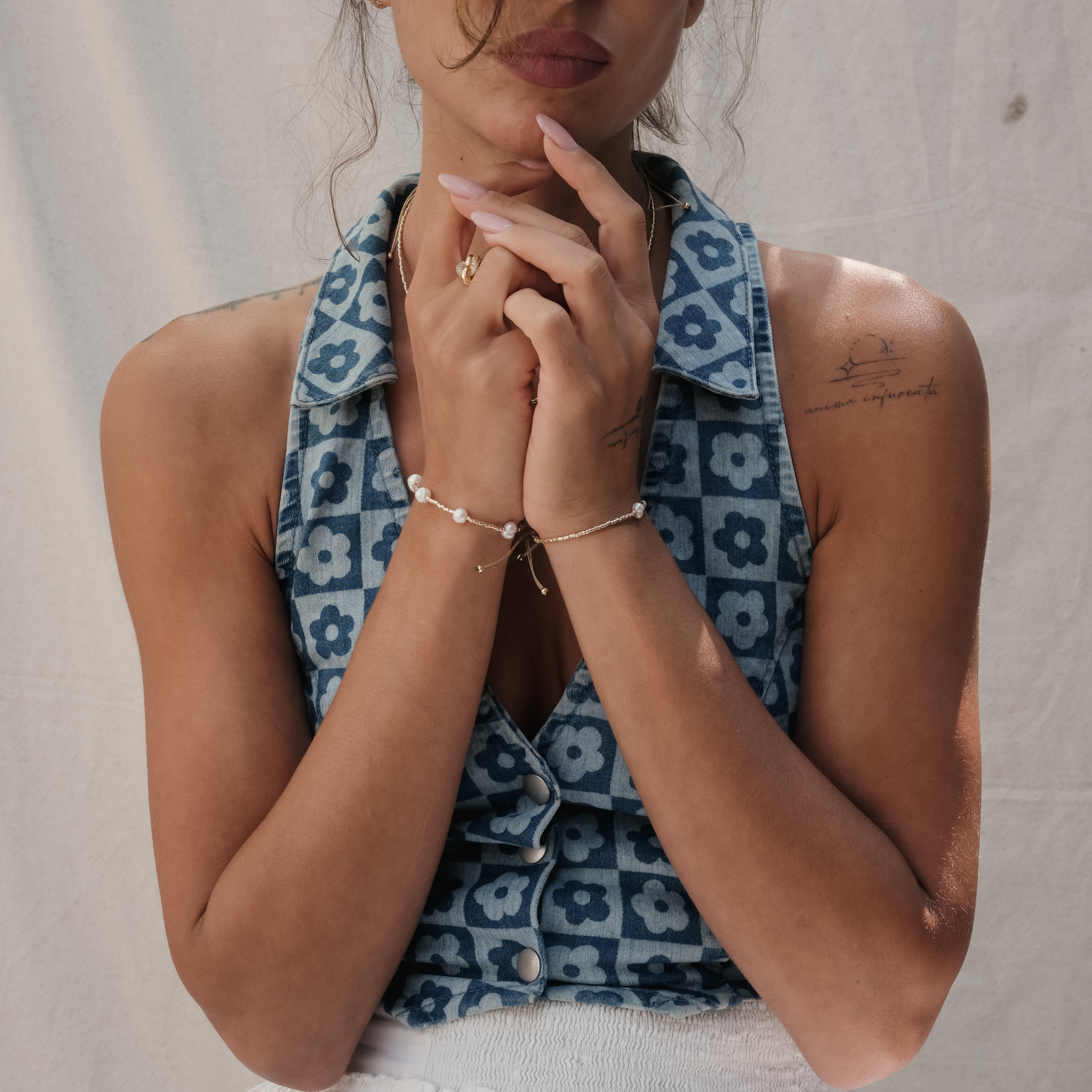 ONE PEARL & MIYUKI BEAD BRACELET | My Bohemian Store