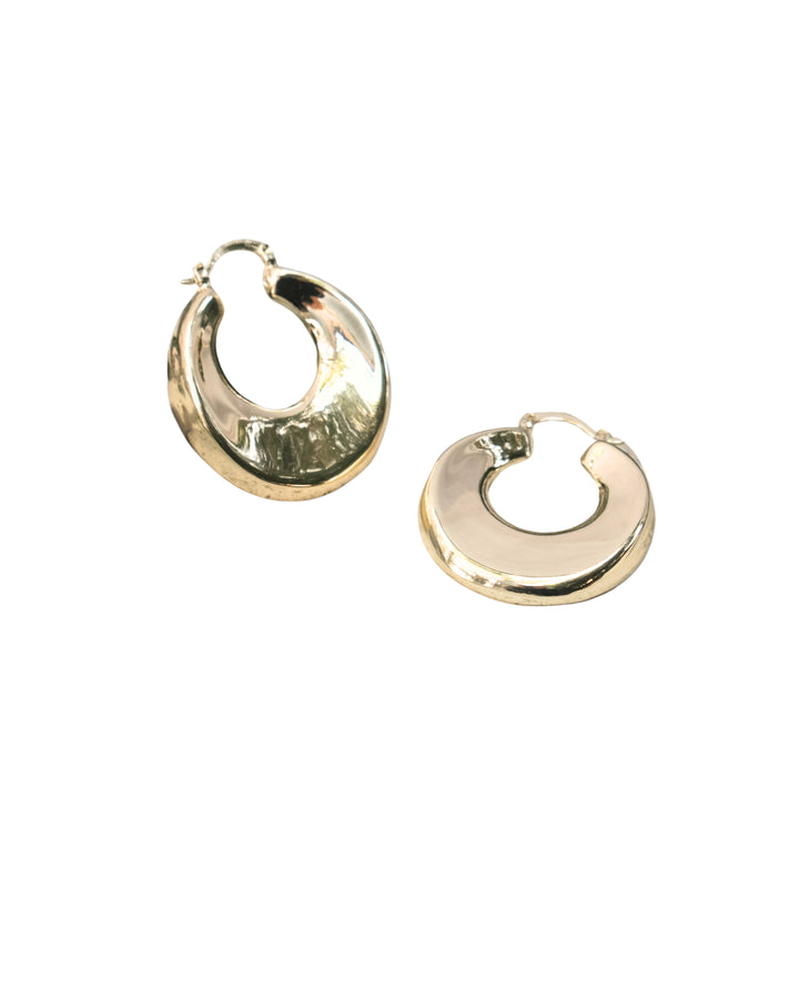 RETRO CHUNKY HOOPS GOLD