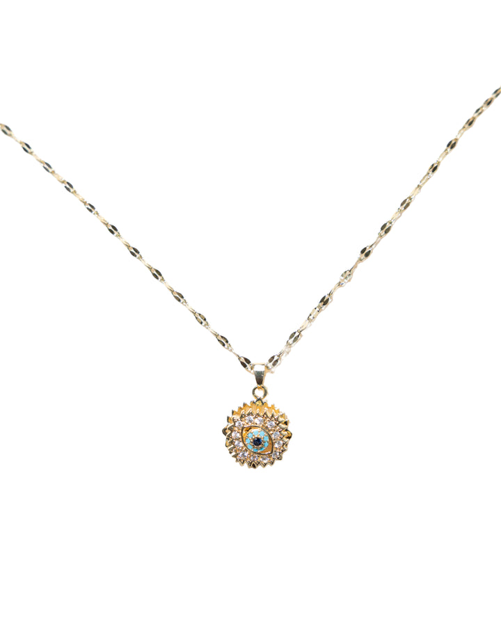 SPINNING EYE CHAIN NECKLACE | My Bohemian Store