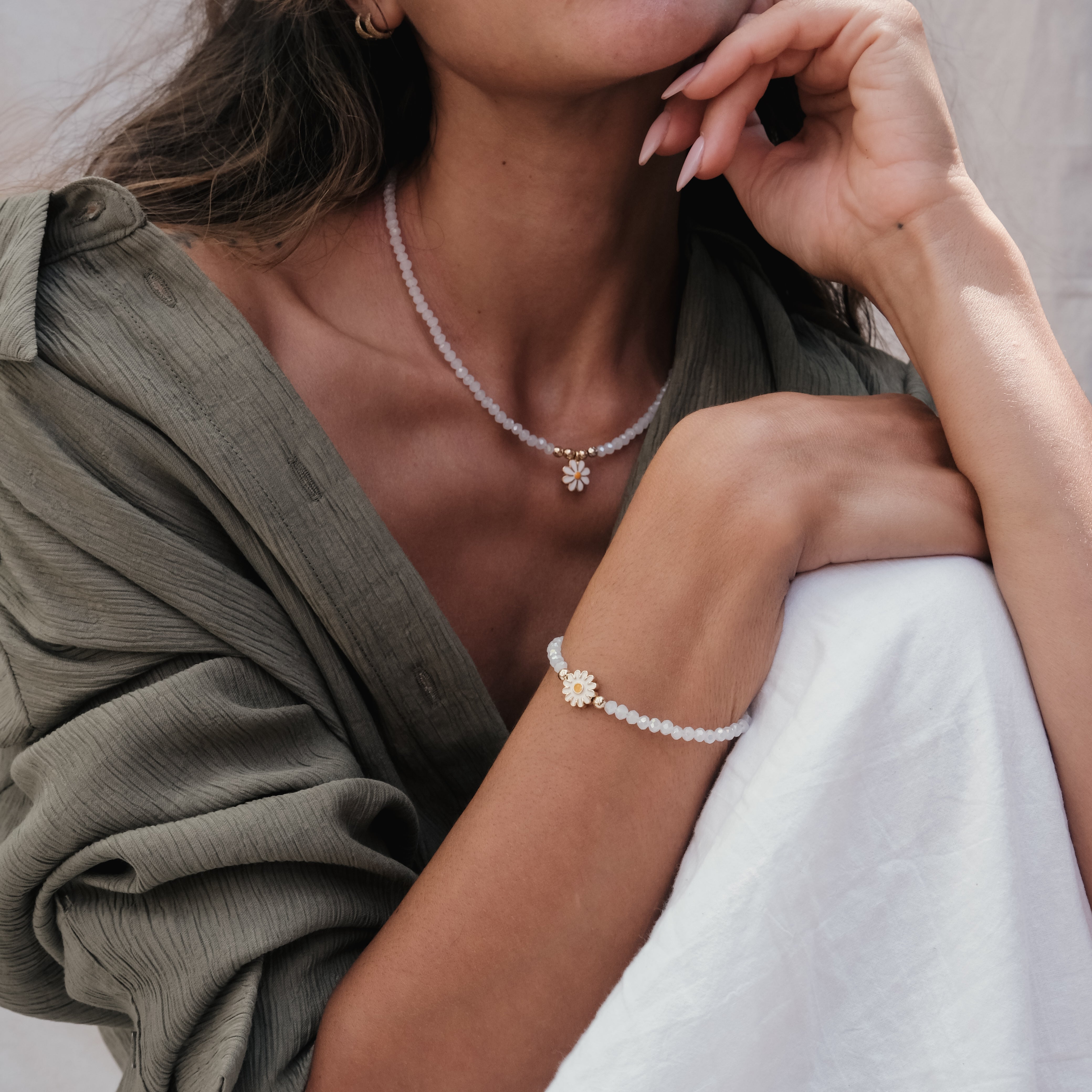 SUNFLOWER NECKLACE | My Bohemian Store