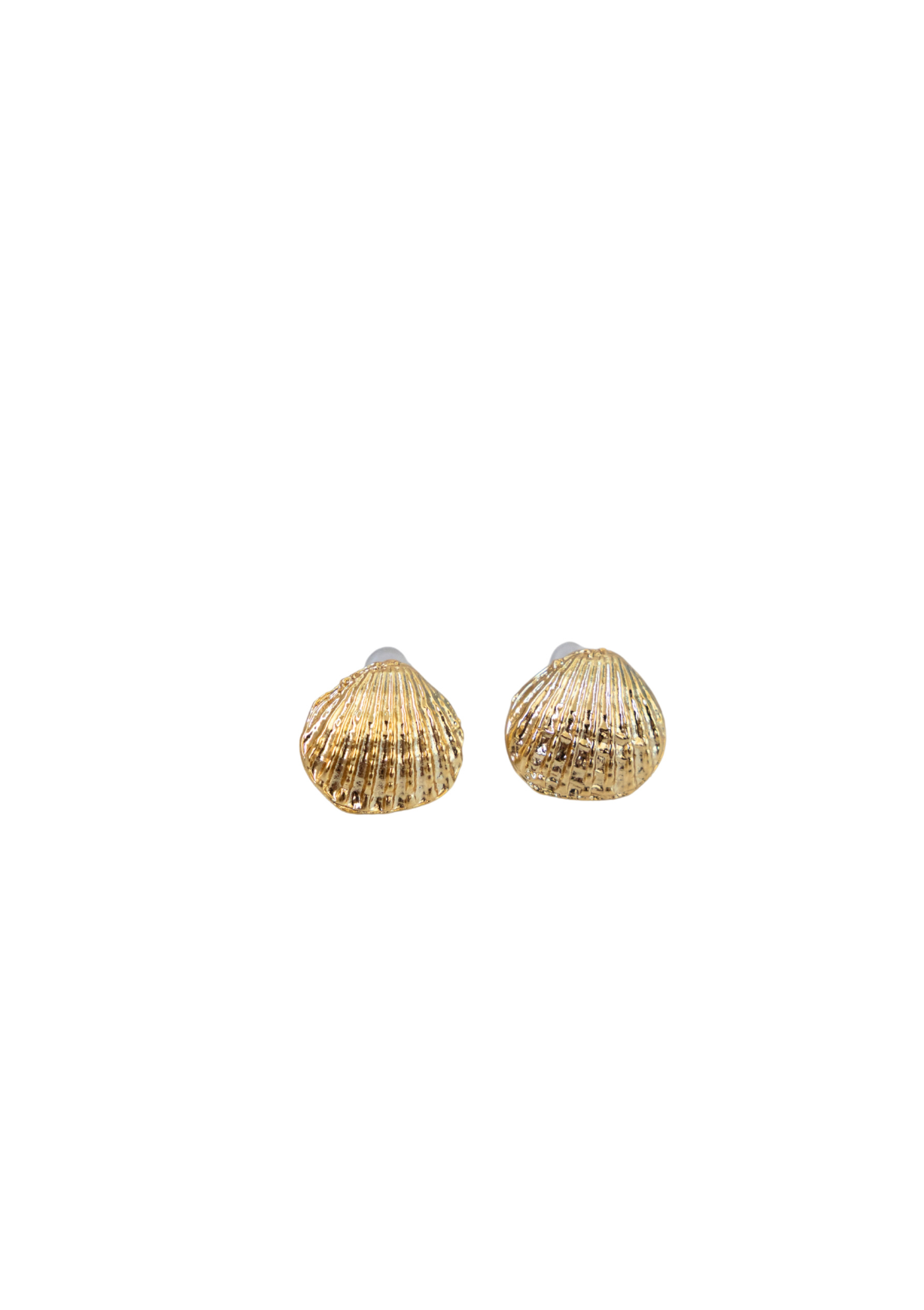 Seashell Earring – Gold Water-Resistant Boho | My Bohemian Store