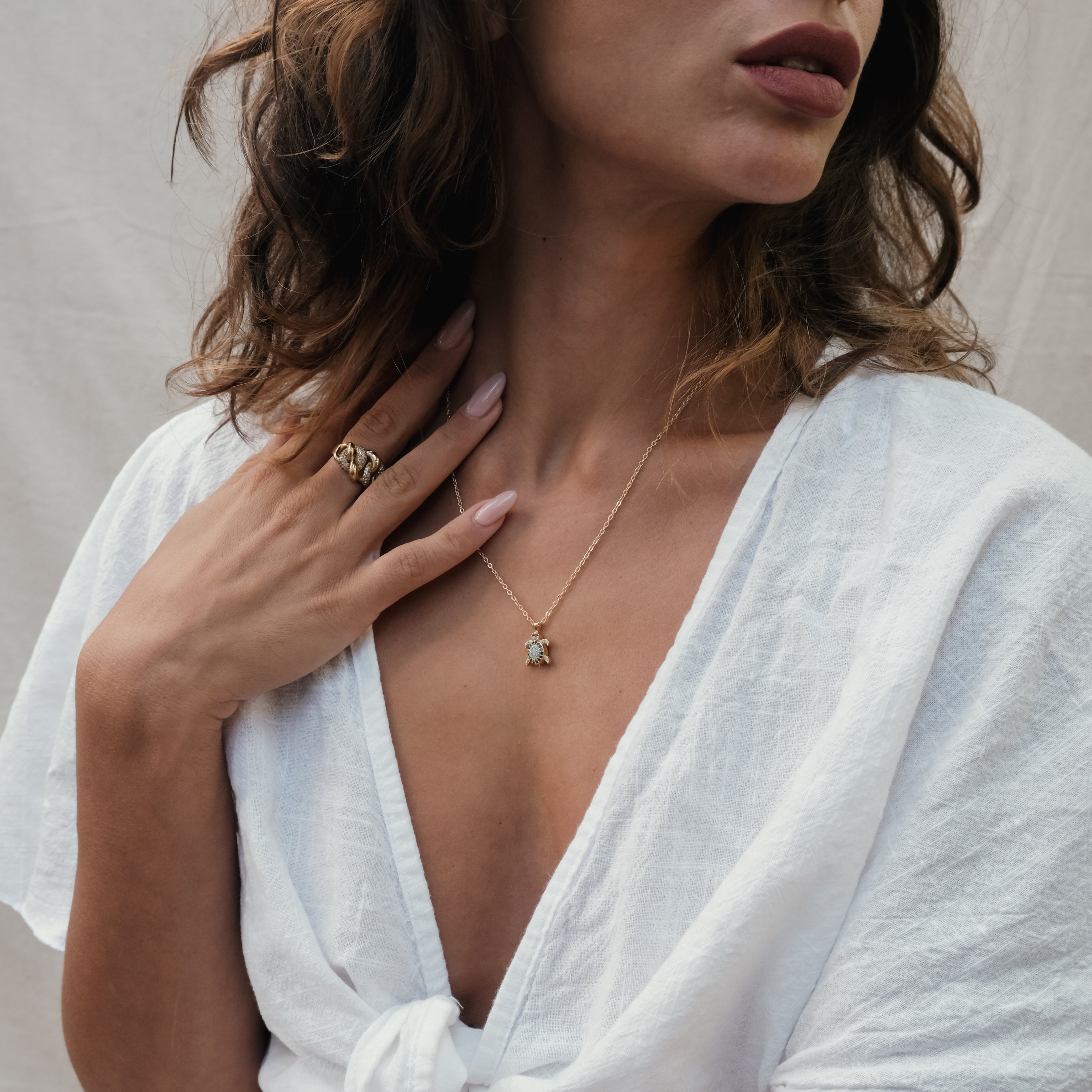 TURTLE CHAIN NECKLACE | My Bohemian Store