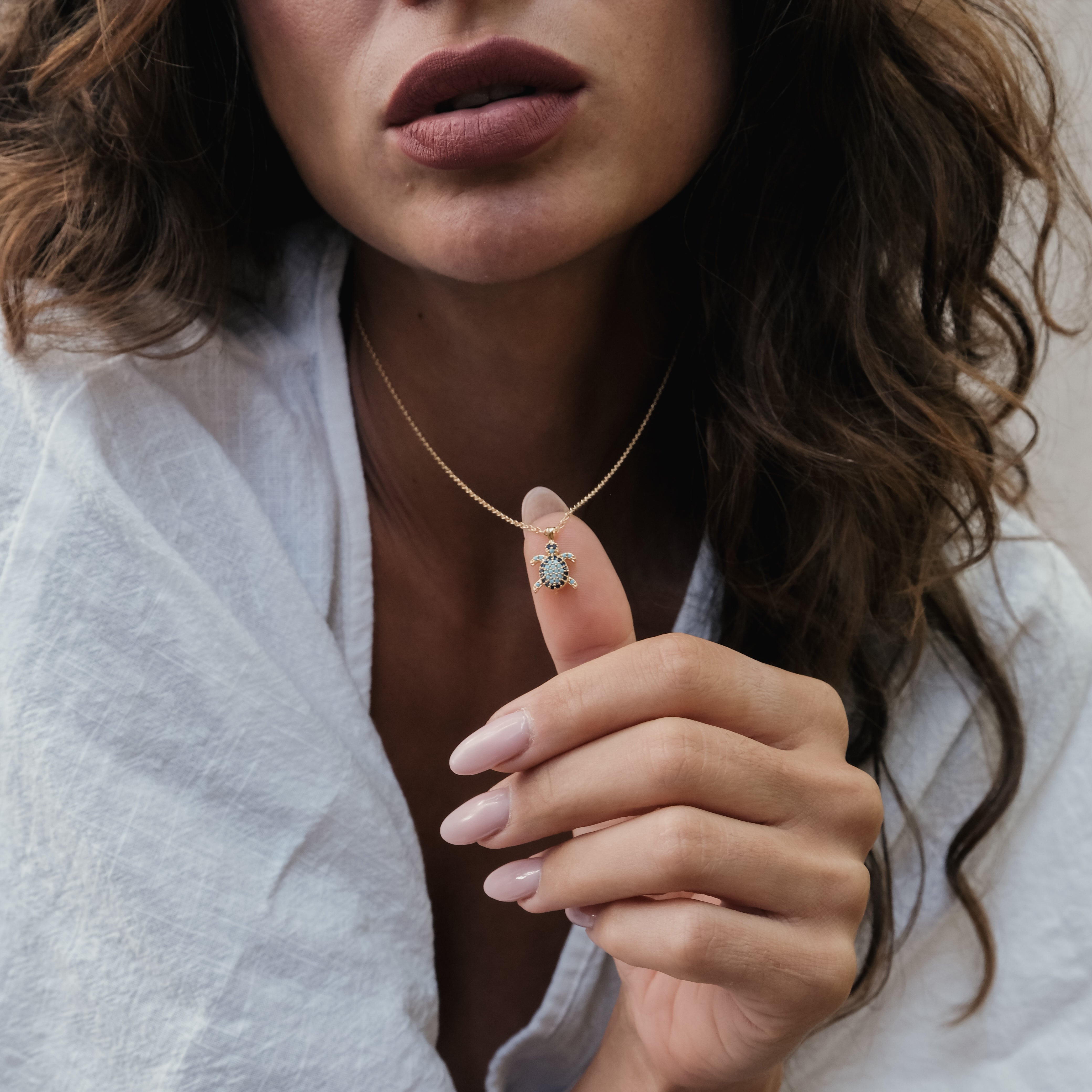 TURTLE CHAIN NECKLACE | My Bohemian Store