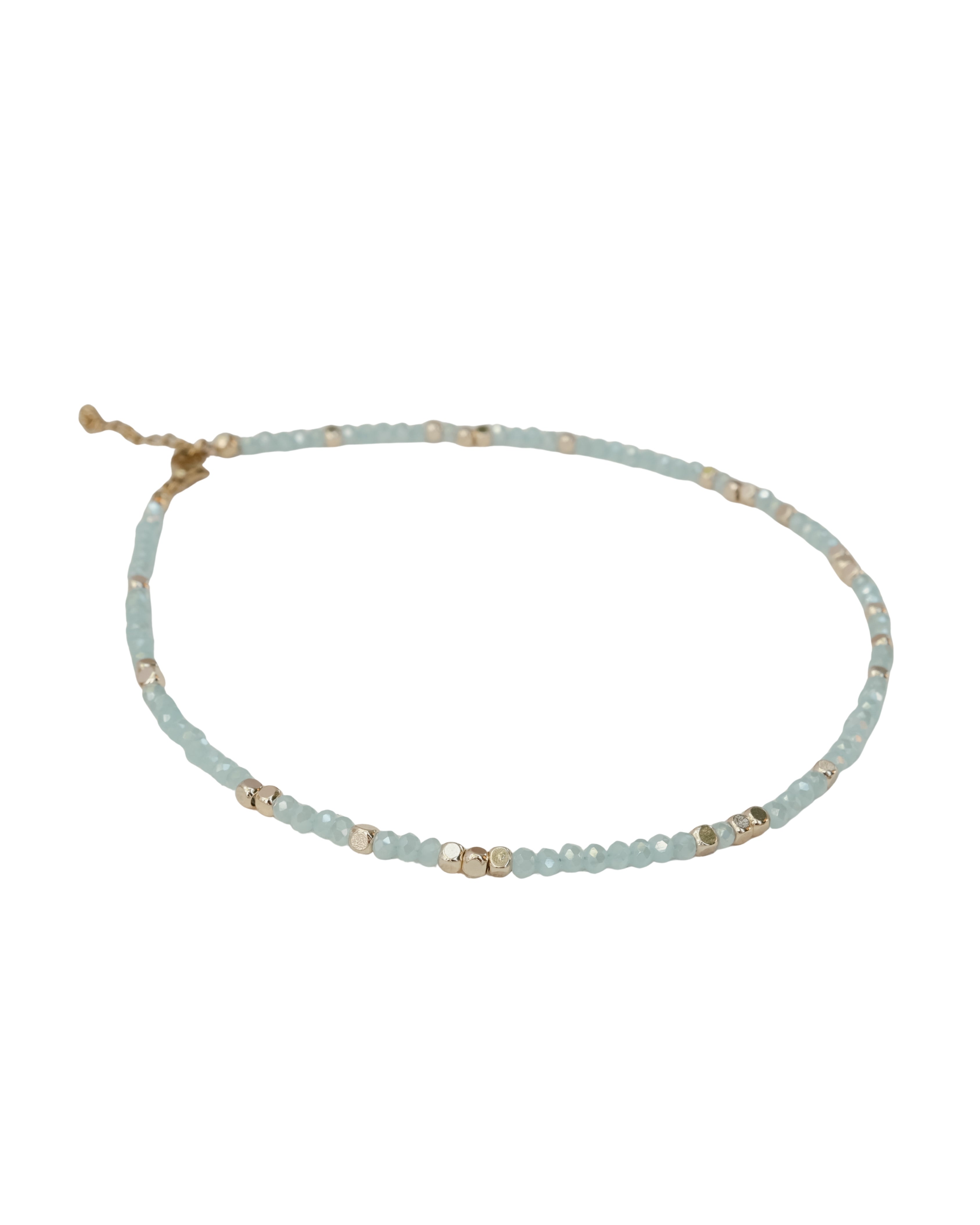 GLASS BEAD NECKLACE (5 COLOURS)